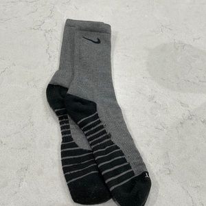 Nike Mens Socks Gray and Black